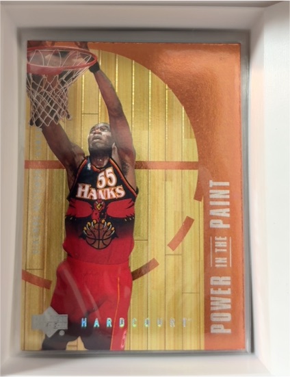 1999-00 Upper Deck Hardcourt Power in the Paint #P12 Dikembe Mutombo — front