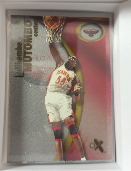 2000-01 Fleer EX #1 Dikembe Mutombo — front