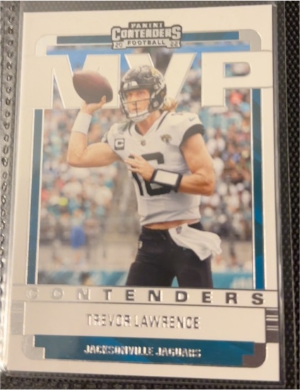 2022 Panini Contenders Football #MVP-TLR Trevor Lawrence — front