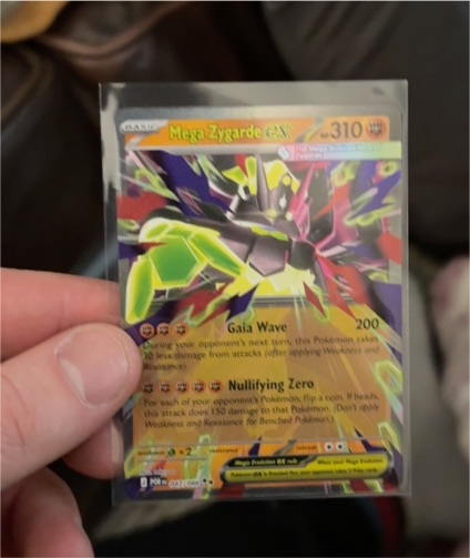 2016 Pokémon Perfect Order #047 Mega Zygarde EX — front