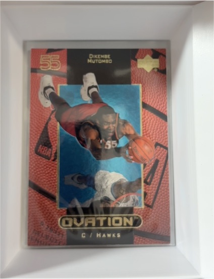 1999-00 Upper Deck Ovation #1 Dikembe Mutombo — front