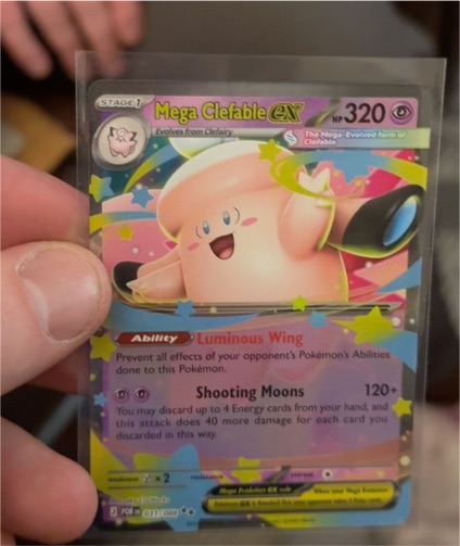 2016 Pokémon Perfect Order #31 Mega Clefable EX — front
