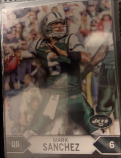 2012 Topps #6 Mark Sanchez — front