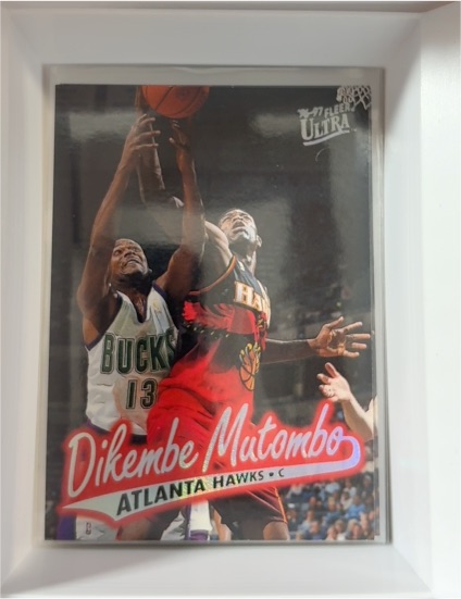 1996-97 Fleer Ultra #153 Dikembe Mutombo — front