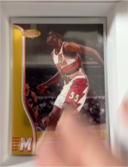 1996-97 Bowman's Best #61 Dikembe Mutombo — front