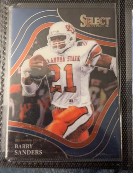2022 Panini Select Draft Picks #137 Barry Sanders — front