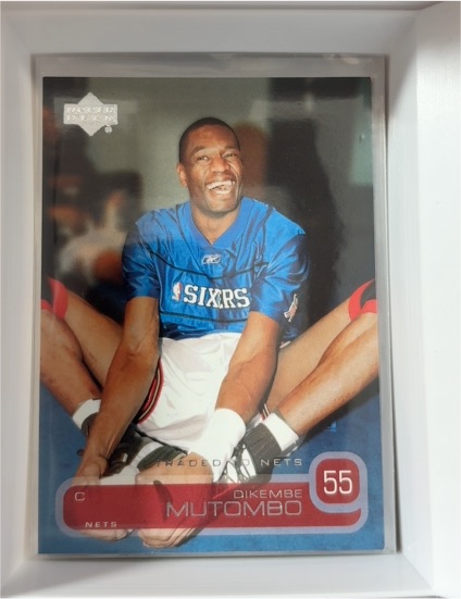 2002-03 Upper Deck #100 Dikembe Mutombo — front