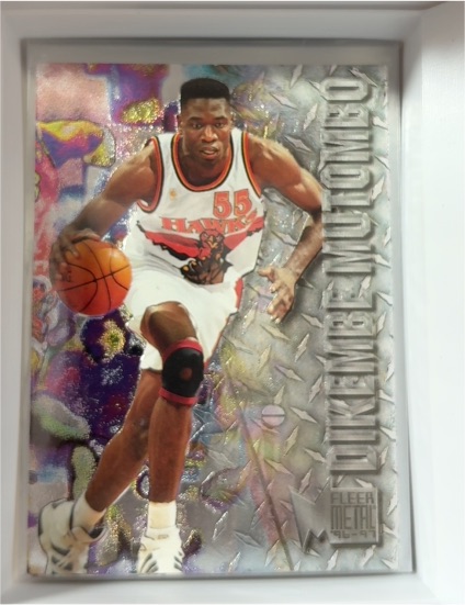 1996-97 Fleer Metal #152 Dikembe Mutombo — front