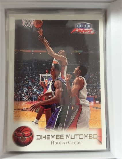 1999-00 Fleer Focus #93 Dikembe Mutombo — front