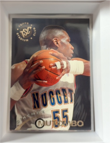 1994-95 Topps Stadium Club #65 Dikembe Mutombo Denver Nuggets — front