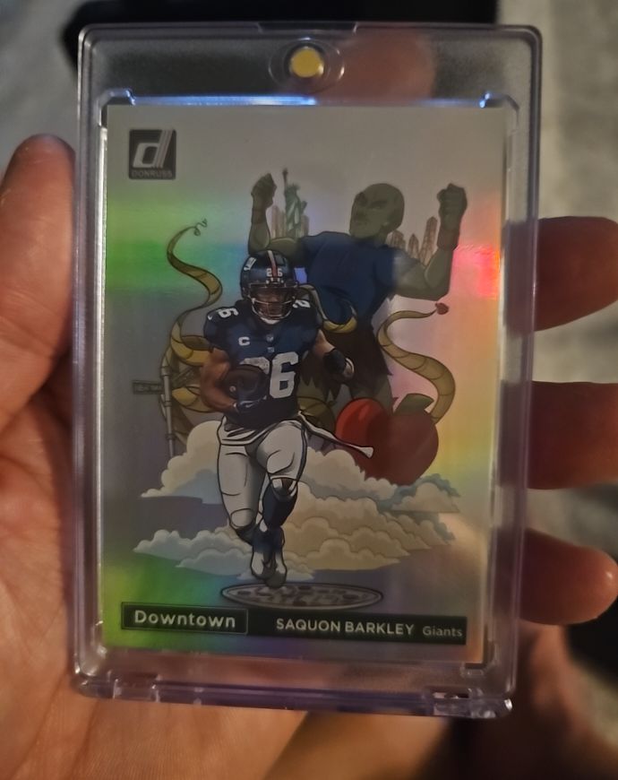 2023 Panini Donruss Downtown #D-13 Saquon Barkley — front