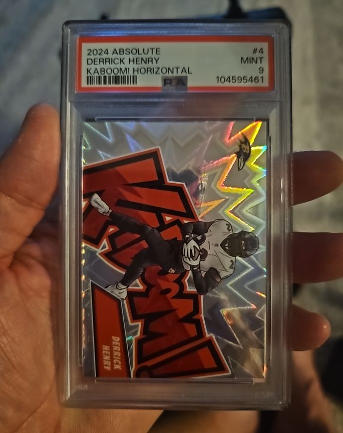 2024 Panini Absolute #4 Derrick Henry Kaboom! Horizontal — front