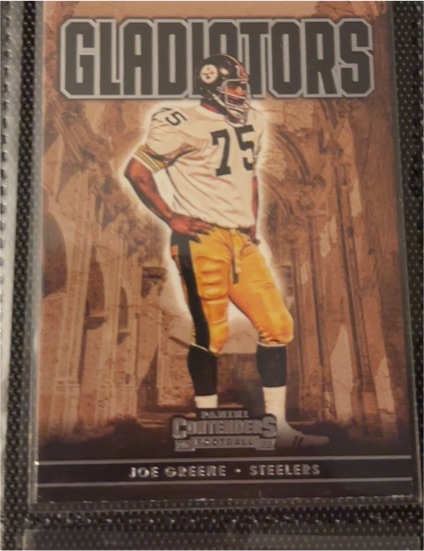 2022 Panini Contenders Gladiators #GLD-JGR Joe Greene — front