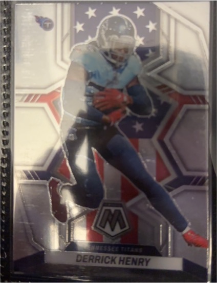 2022 Panini Mosaic #261 Derrick Henry National Pride — front