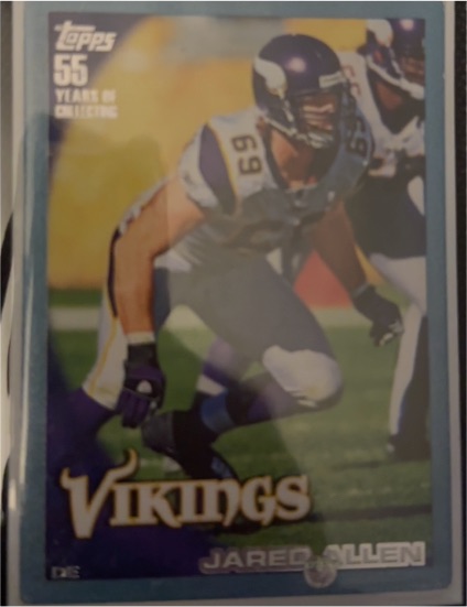 2010 Topps #243 Jared Allen — front
