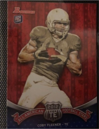 2012 Bowman #BAA-CF Coby Fleener All-Americans — front