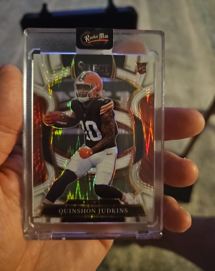 2025 Panini Select #55 Quinshon Judkins Cleveland Browns Rookie Card — front