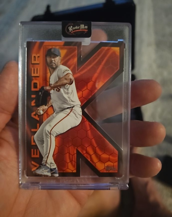 2025 Topps Series 2 K-Zone #KZ-9 Justin Verlander — front