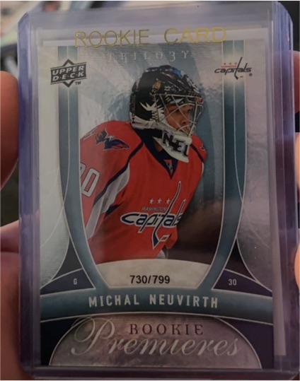 2009-10 Upper Deck Trilogy #146 Michal Neuvirth — front