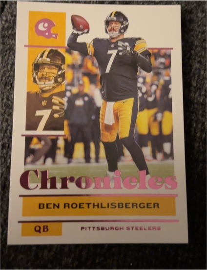 2021 Panini Chronicles #94 Ben Roethlisberger — front