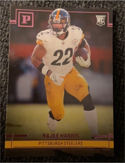 2021 Panini Chronicles Panini Pink #PA-12 Najee Harris — front