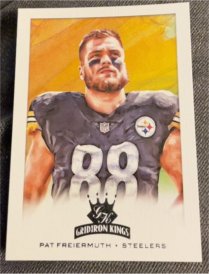2021 Panini Chronicles #GK-23 Pat Freiermuth Gridiron Kings — front