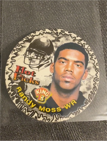 1998 King B Discs #24 Randy Moss — front