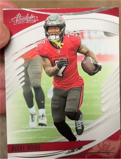 2025 Panini Absolute #66 Bucky Irving — front