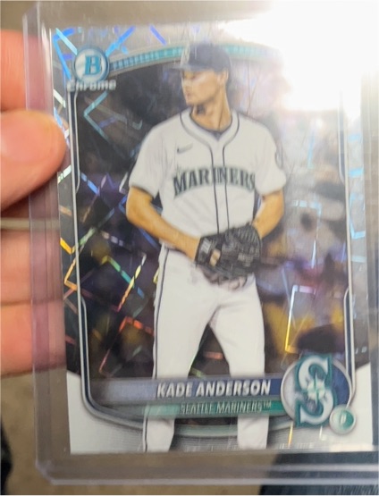 2025 Bowman Draft Chrome #BDC-3 Kade Anderson — front