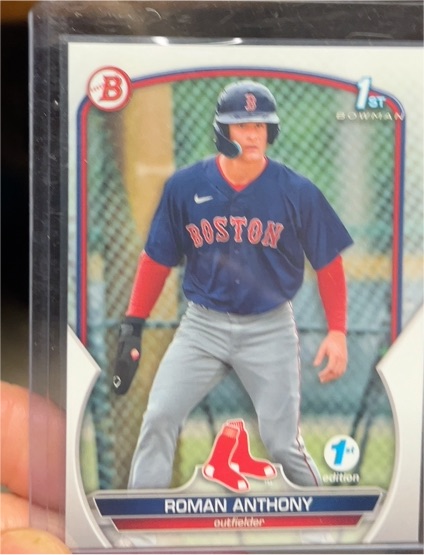 2023 Bowman 1st Edition #BP-71 Roman Anthony — front