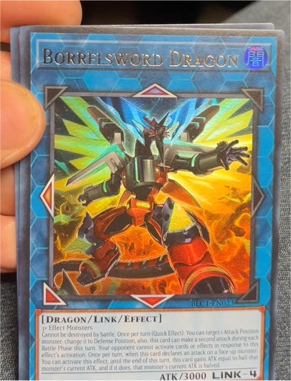 Yu-Gi-Oh! Borrelsword Dragon BLC1-EN023 — front