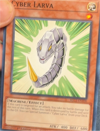 Yu-Gi-Oh! 2011 BLC1-EN108 Cyber Larva — front