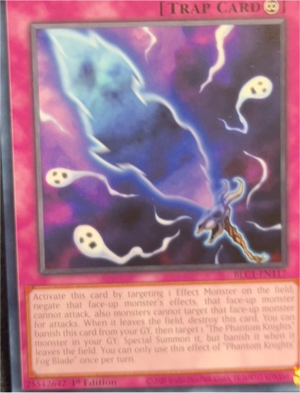 Yu-Gi-Oh! Phantom Knights' Fog Blade GFTP-EN122 — front