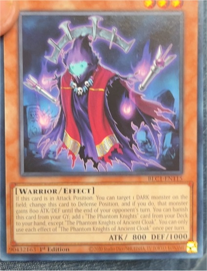 The Phantom Knights of Ancient Cloak BLC1-EN115 — front