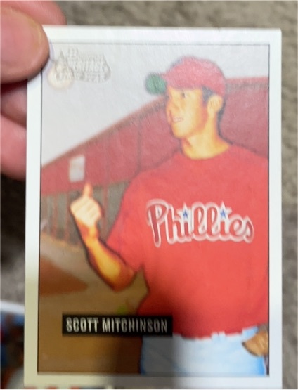 2005 Bowman Heritage #272 Scott Mitchinson — front