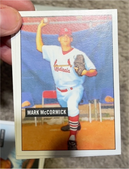 2005 Bowman Heritage #274 Mark McCormick — front