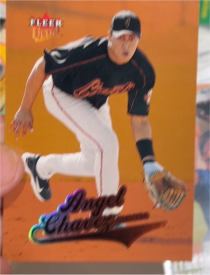 2004 Fleer Ultra #331 Angel Chavez — front