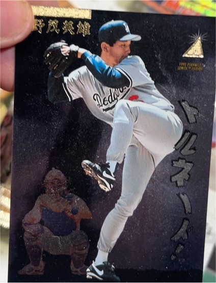 1995 Pinnacle Zenith Edition #48 Hideo Nomo — front