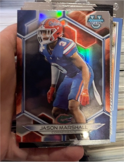 2023 Bowman Best University #65 Jason Marshall — front