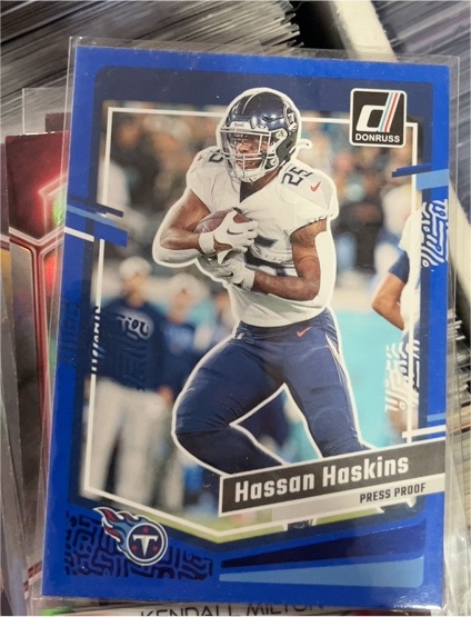 2023 Donruss #285 Hassan Haskins — front