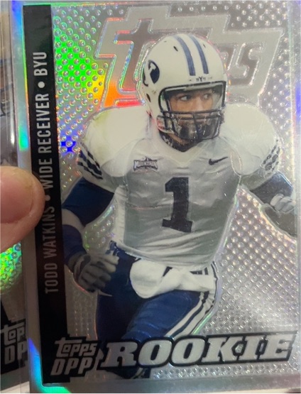2006 Topps Draft Picks & Prospects Chrome Black #164 Todd Watkins — front