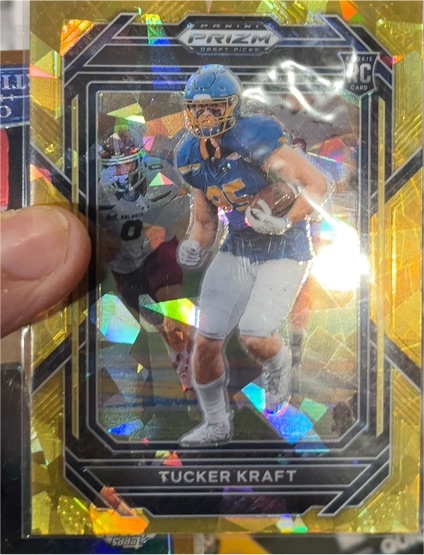 2023 Panini Prizm Draft Picks #159 Tucker Kraft — front