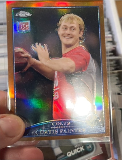2009 Topps Chrome #TC138 Curtis Painter Rookie Card — front