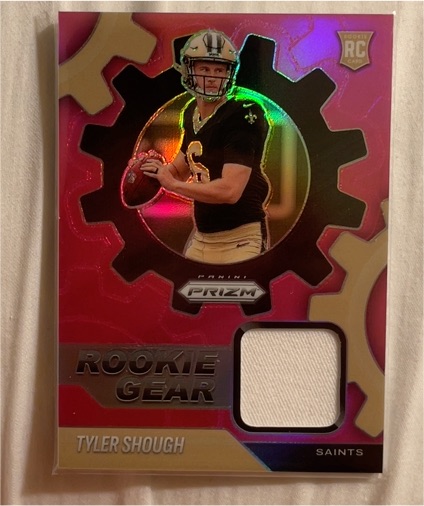 2025 Panini Prizm Rookie Gear #RGR-TSH Tyler Shough — front