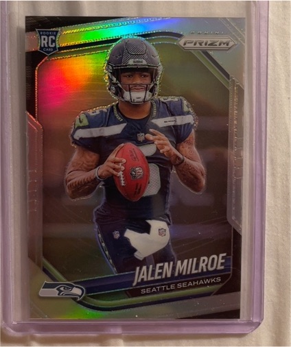2025 Panini Prizm #317 Jalen Milroe — front
