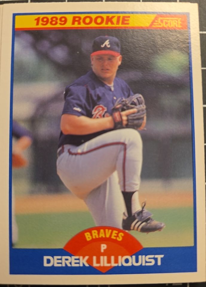 1989 Score #631 Derek Lilliquist — front