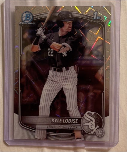 2025 Bowman Draft Chrome #BDC-144 Kyle Lodise — front