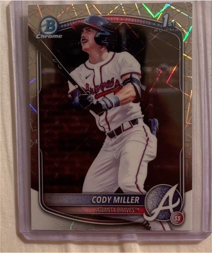 2025 Bowman Chrome #BDC-91 Cody Miller — front