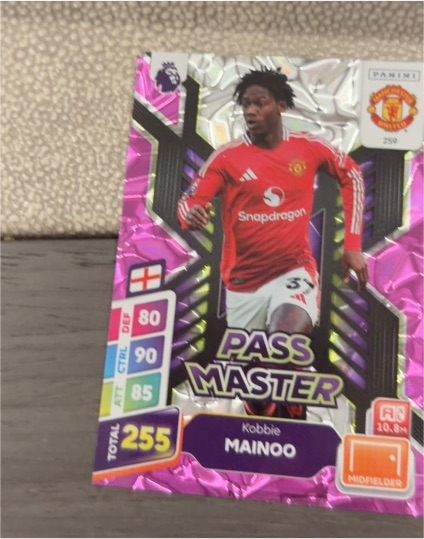 2024-25 Panini Premier League #259 Kobbie Mainoo — front
