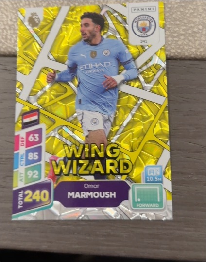 2024 Panini Match Attax #241 Omar Marmoush — front